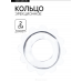 Эрекционное кольцо с рельефом прозрачное Оки Чпоки, D 2 см